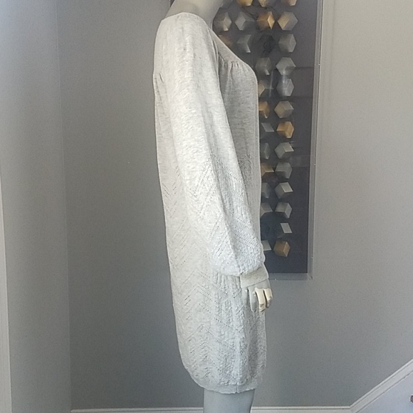 3.1 Phillip Lim Knit Sweater Dress Alpaca Gray - Picture 8 of 9